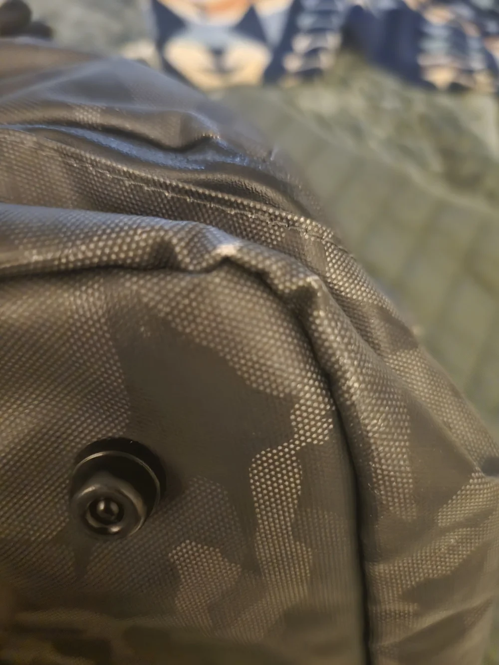 Duchamp Duffle Bag Green Camoflage Travel Carry On Bag